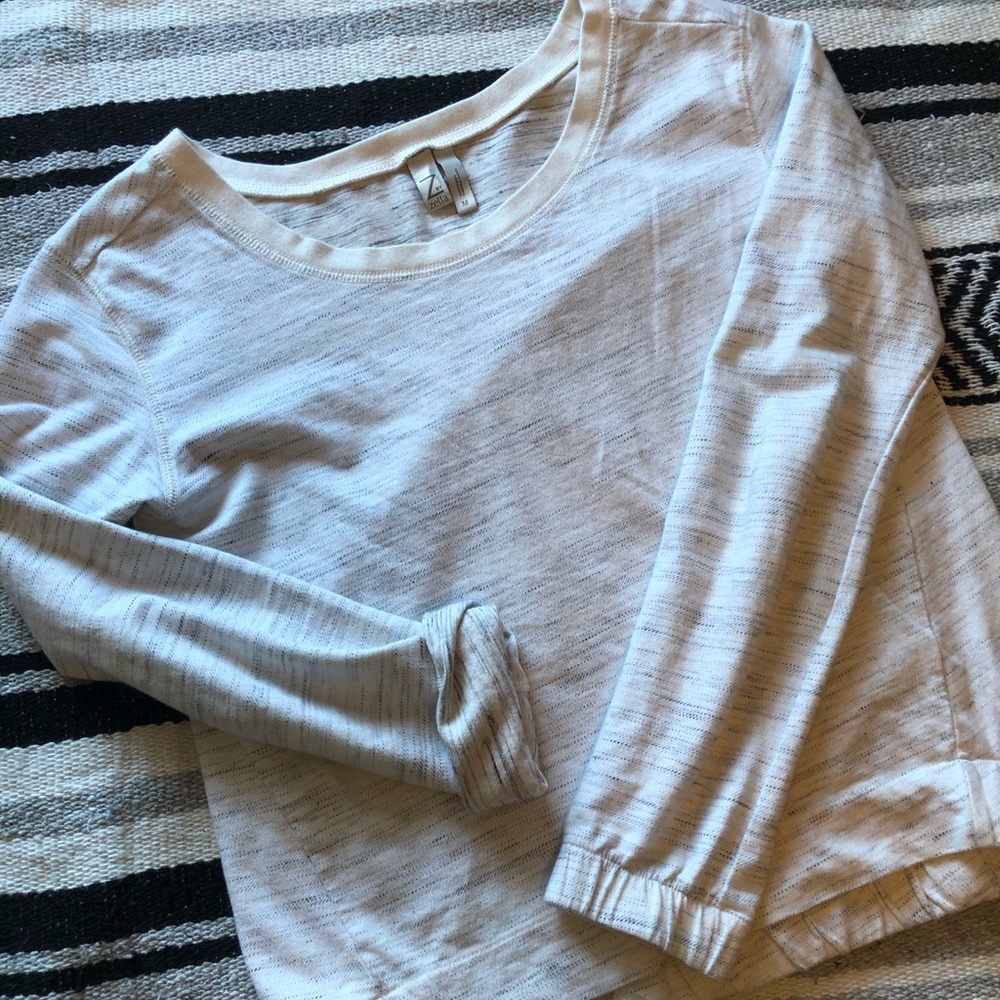 Zella Scoop Neck Crew Long Steve